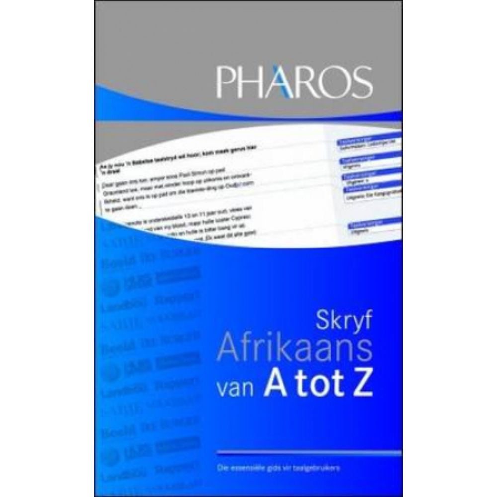 Skryf Afrikaans van A - Z
